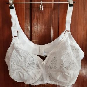 Vintage Gelmart Wireless Floral Lace Bra 48D Brand New